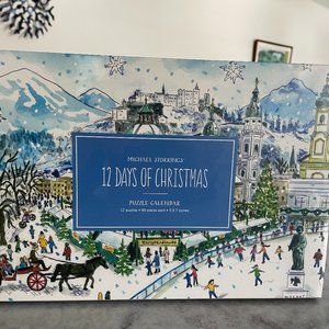 New Galison 12 Days of Christmas Puzzle Calendar